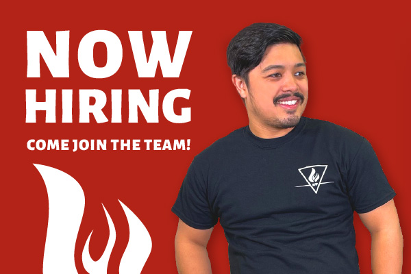 Now Hiring!